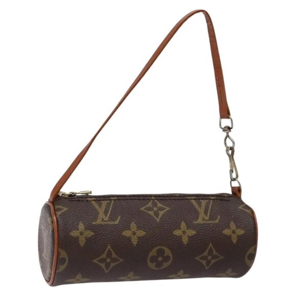 LOUIS VUITTON Monogram Papillon Pouch LV Auth hk2874 - Picture 1 of 16